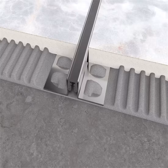 Matériau de construction de profil de joint de dilatation en acier inoxydable